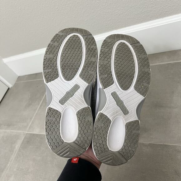 Orthofeet Coral Womens 7B Gray Wool Athletic Fuzzy Comfort Sneakers Shoes - Picture 4 of 5